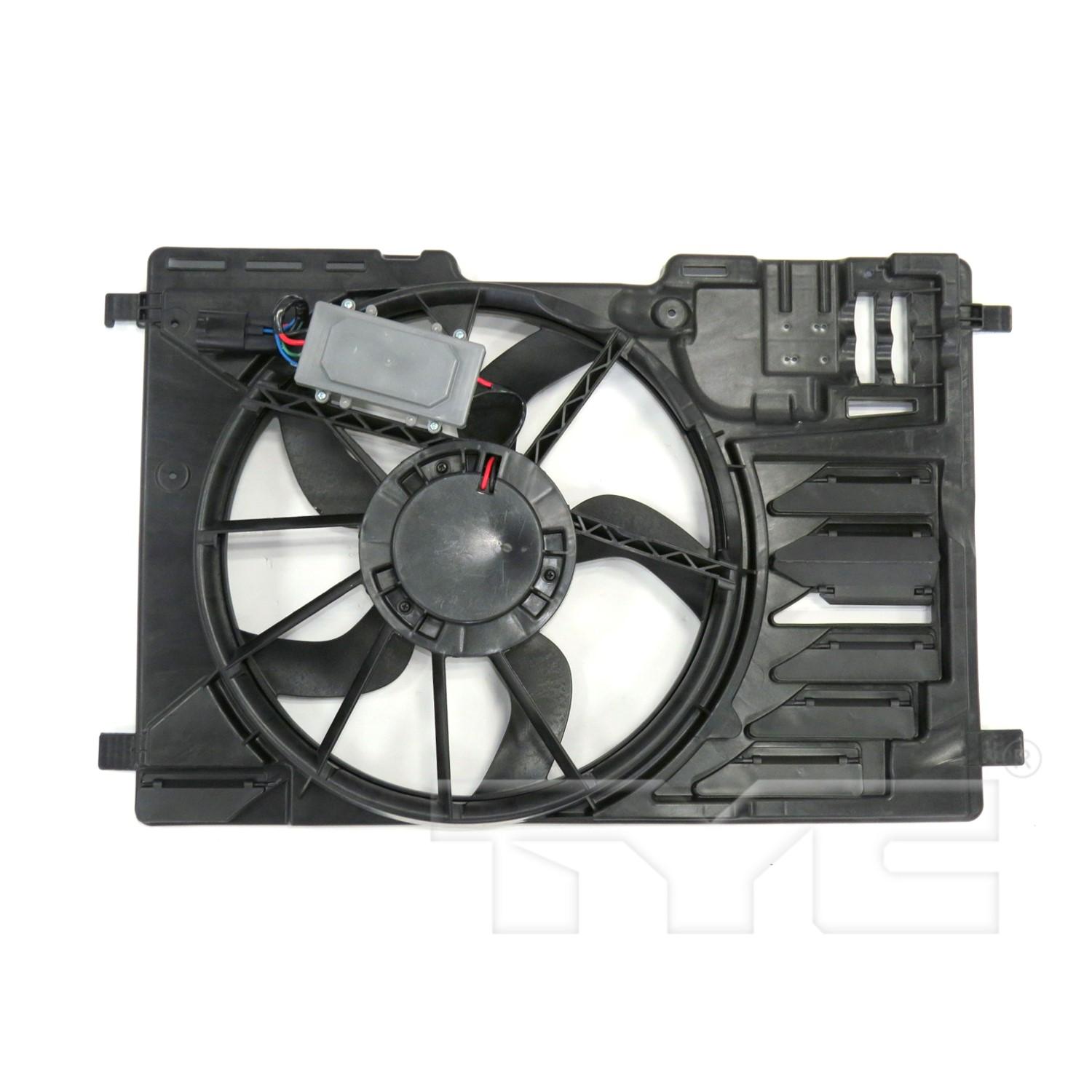 TYC 622910 - Dual Radiator and Condenser Fan Assembly TYC 622910 Dual Radiator and Condenser Fan Assembly product image 2 of 3