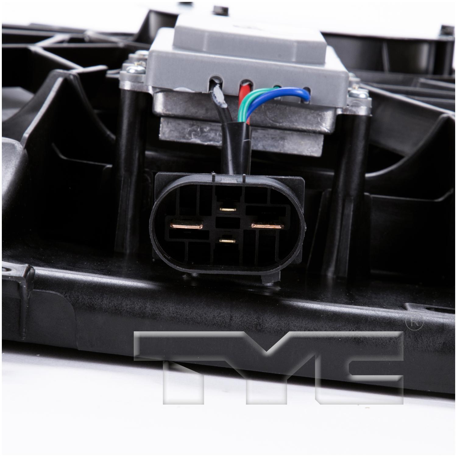 TYC 622920 - Dual Radiator and Condenser Fan Assembly TYC 622920 Dual Radiator and Condenser Fan Assembly product image 4 of 4