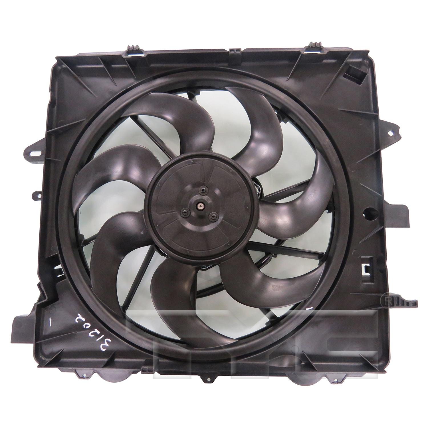 TYC 622930 - Dual Radiator and Condenser Fan Assembly TYC 622930 Dual Radiator and Condenser Fan Assembly product image 1 of 4