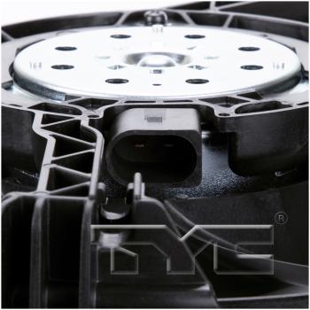 2014 Audi A6 Dual Radiator and Condenser Fan Assembly TYC 622940 image 4 of 4