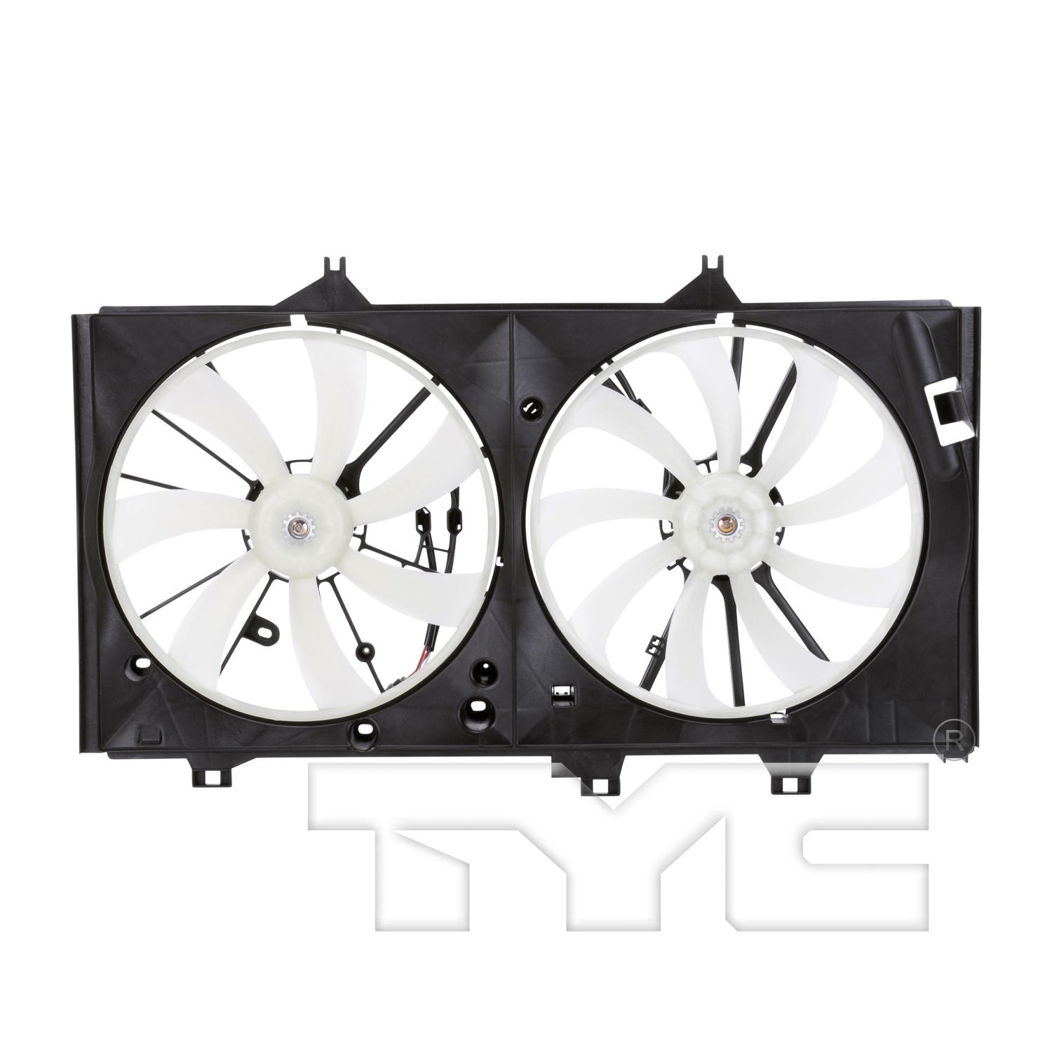 TYC 622950 - Dual Radiator and Condenser Fan Assembly TYC 622950 Dual Radiator and Condenser Fan Assembly product image 1 of 4
