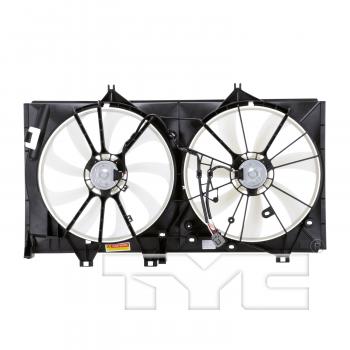 2015 Toyota Avalon Dual Radiator and Condenser Fan Assembly TYC 622950 image 2 of 4