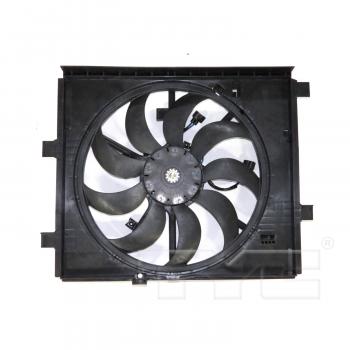 2016 Nissan Juke Dual Radiator and Condenser Fan Assembly TYC 622960 image 1 of 3