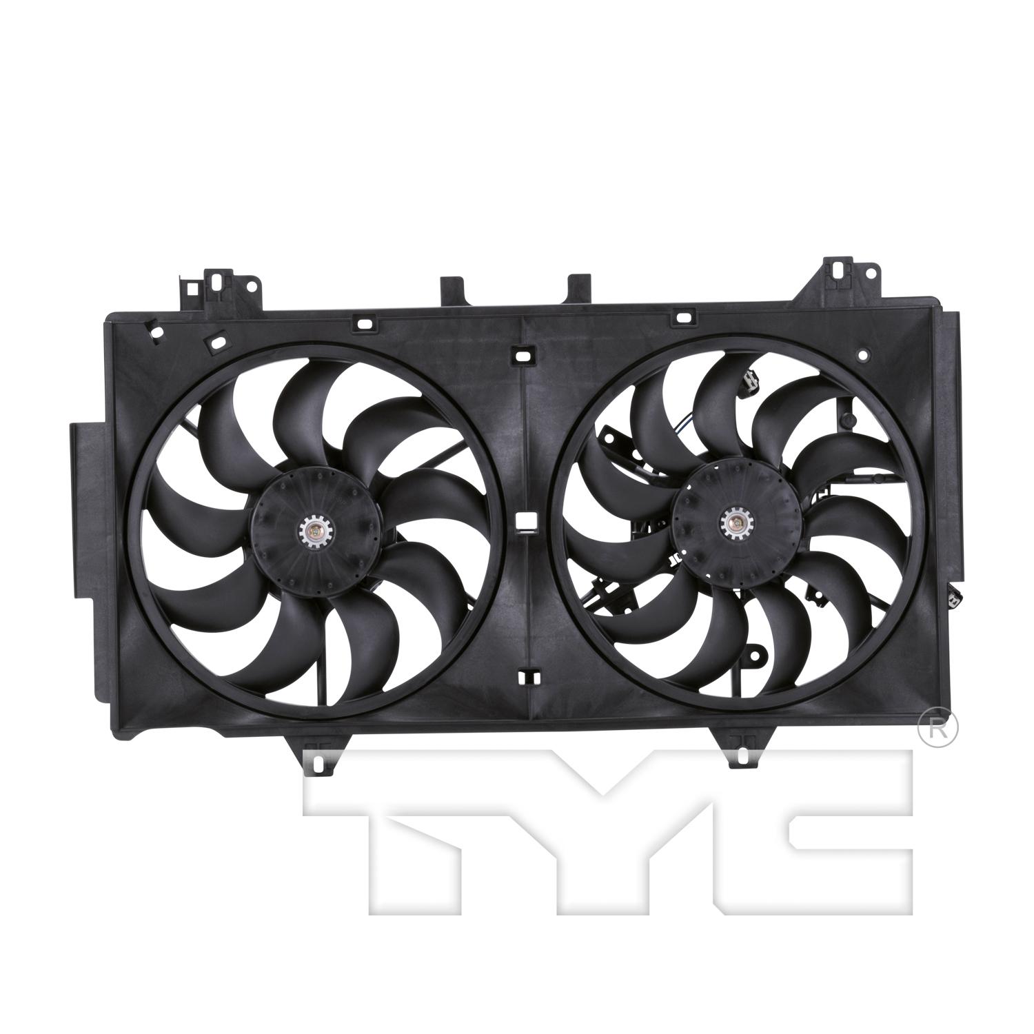 TYC 622970 - Dual Radiator and Condenser Fan Assembly TYC 622970 Dual Radiator and Condenser Fan Assembly product image 1 of 4