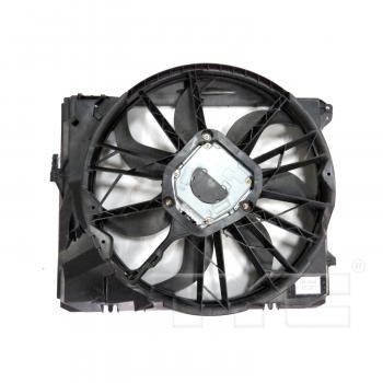 2007 BMW 330i Dual Radiator and Condenser Fan Assembly TYC 622990 image 2 of 3