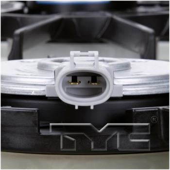 2015 Mazda CX-5 Dual Radiator and Condenser Fan Assembly TYC 623010 image 3 of 4
