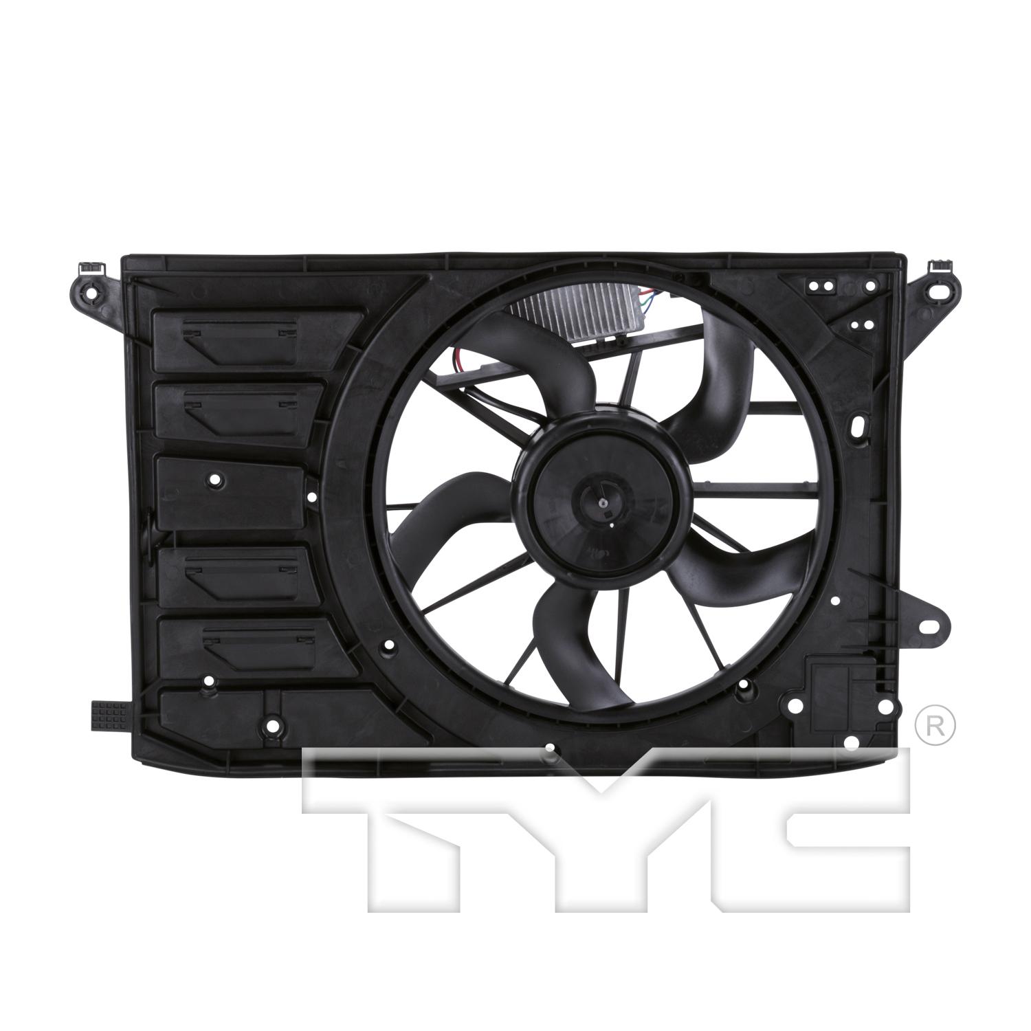 TYC 623020 - Dual Radiator and Condenser Fan Assembly TYC 623020 Dual Radiator and Condenser Fan Assembly product image 1 of 4