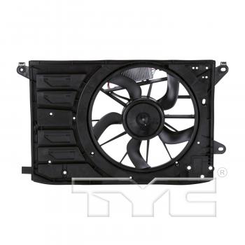 2015 Ford Fusion Dual Radiator and Condenser Fan Assembly TYC 623020 image 1 of 4
