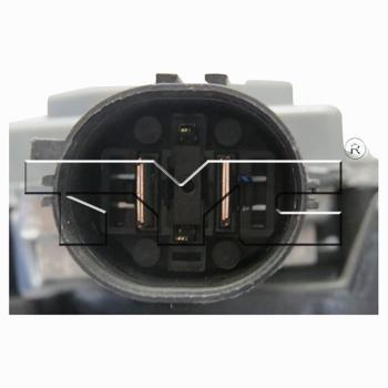 2009 Lincoln MKZ Dual Radiator and Condenser Fan Assembly TYC 623030 image 3 of 4