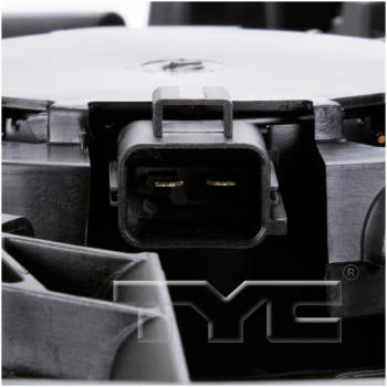 2015 Ford Taurus Dual Radiator and Condenser Fan Assembly TYC 623040 image 3 of 4