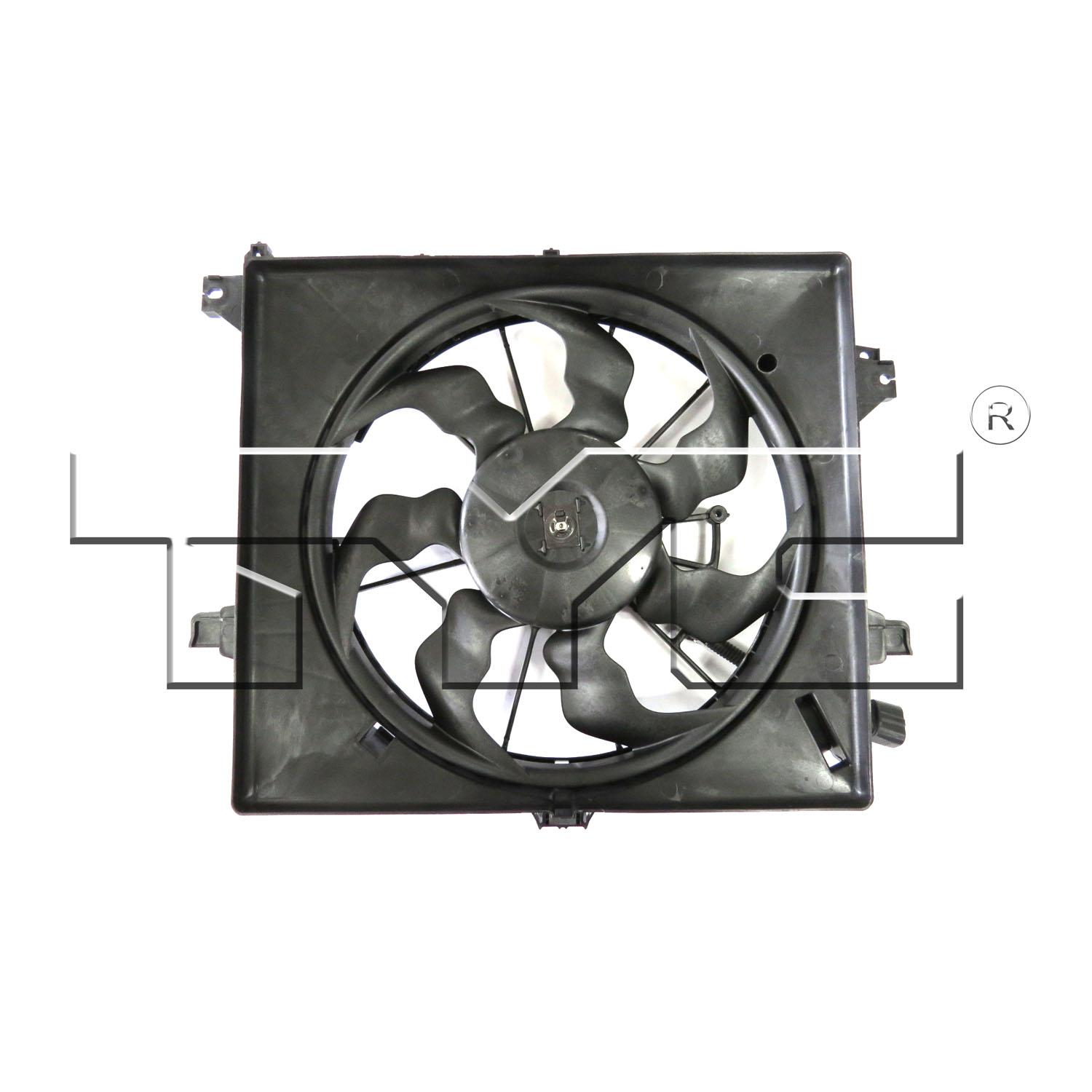 TYC 623060 - Dual Radiator and Condenser Fan Assembly TYC 623060 Dual Radiator and Condenser Fan Assembly product image 2 of 3