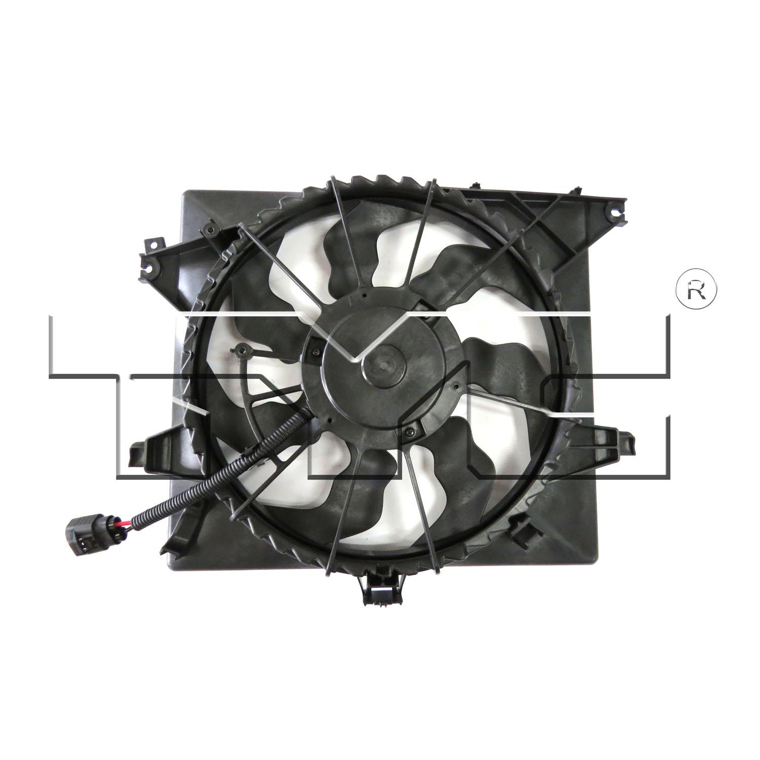TYC 623060 - Dual Radiator and Condenser Fan Assembly TYC 623060 Dual Radiator and Condenser Fan Assembly product image 3 of 3
