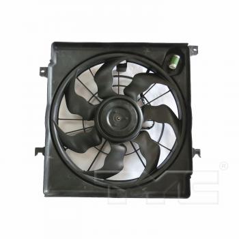 2015 Kia Optima Dual Radiator and Condenser Fan Assembly TYC 623110 image 1 of 3