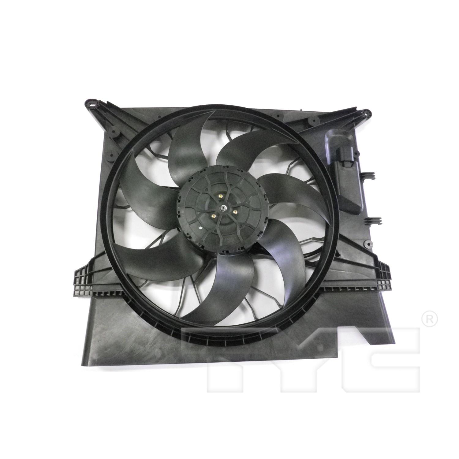 TYC 623120 - Dual Radiator and Condenser Fan Assembly TYC 623120 Dual Radiator and Condenser Fan Assembly product image 1 of 3