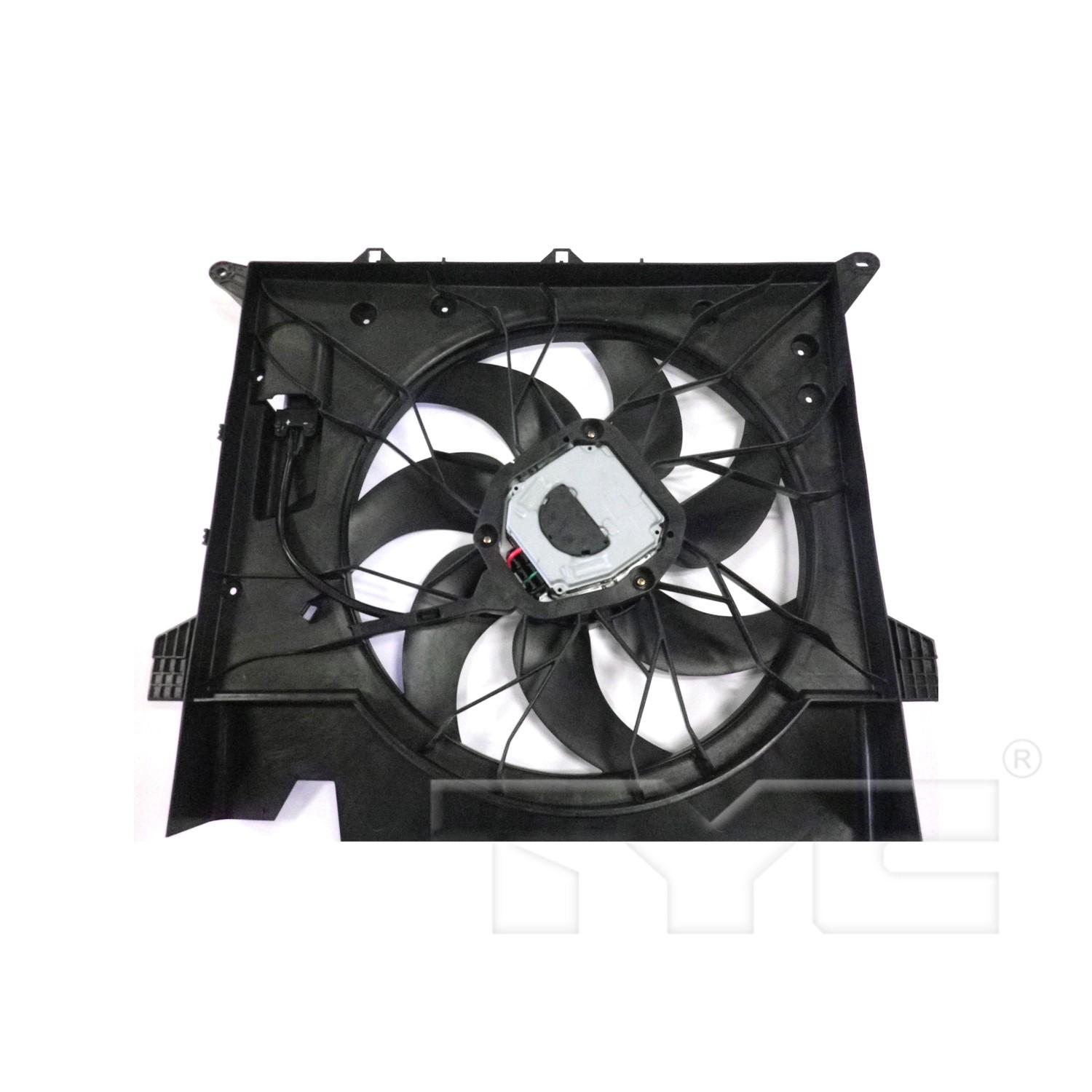 TYC 623120 - Dual Radiator and Condenser Fan Assembly TYC 623120 Dual Radiator and Condenser Fan Assembly product image 2 of 3