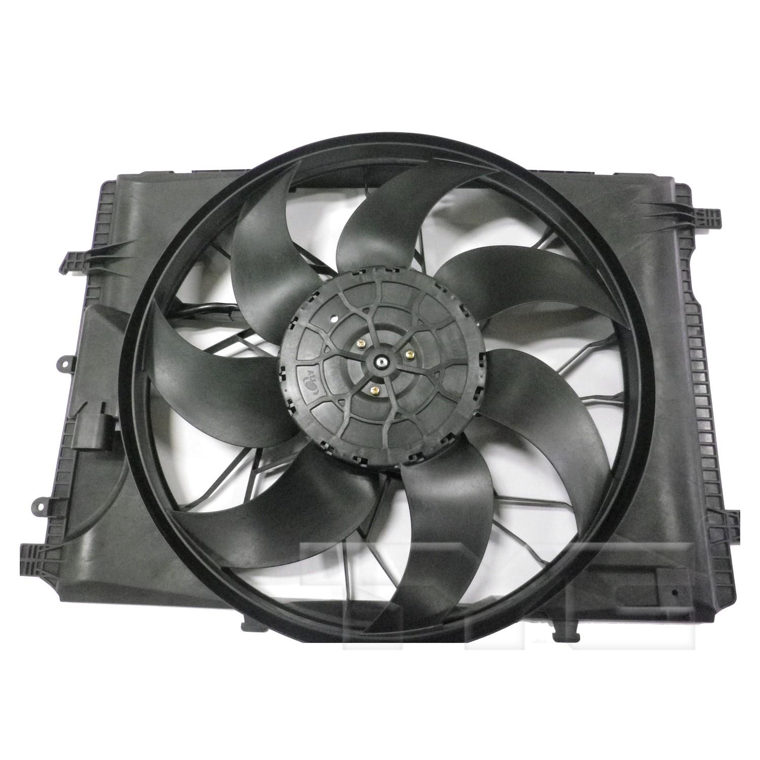 TYC 623130 Dual Radiator and Condenser Fan Assembly product image 1 of 4