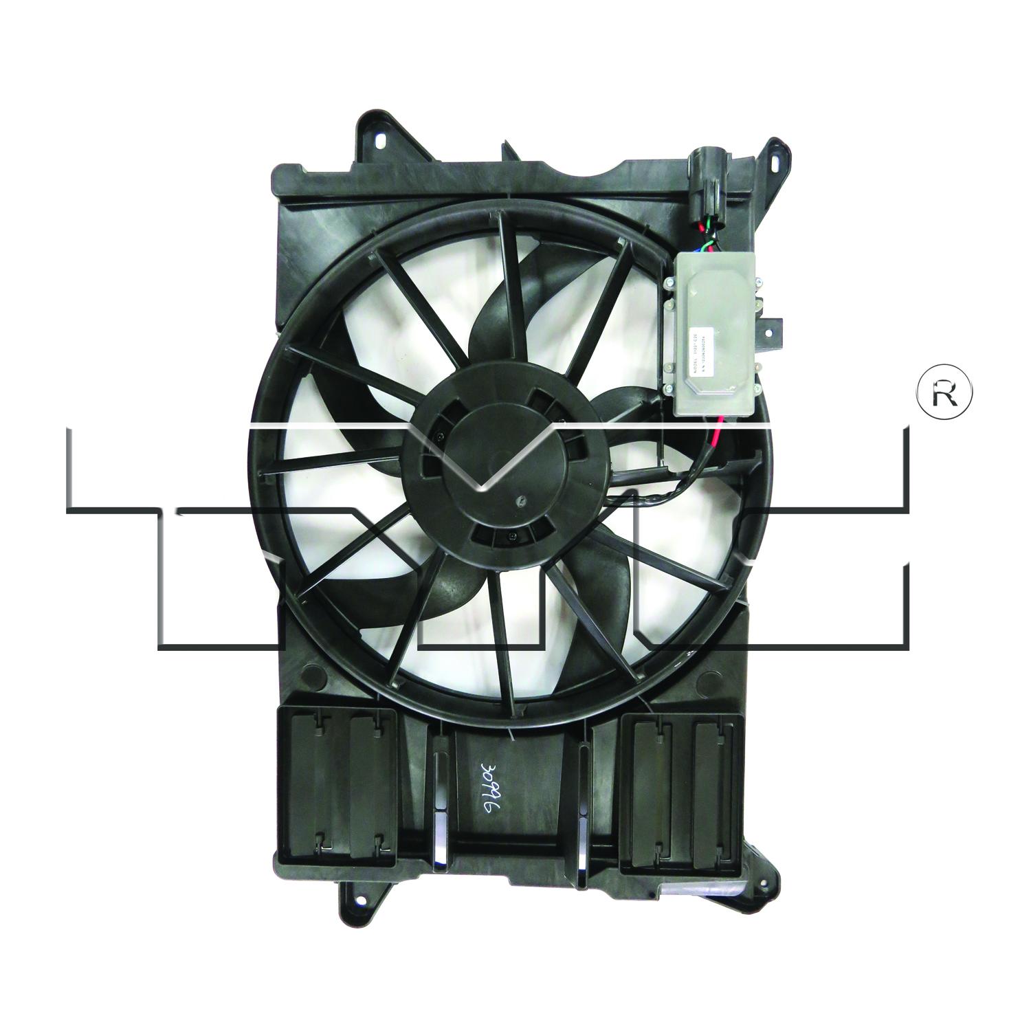 TYC 623140 - Dual Radiator and Condenser Fan Assembly TYC 623140 Dual Radiator and Condenser Fan Assembly product image 4 of 4