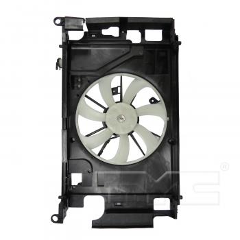 2014 Toyota Prius C Dual Radiator and Condenser Fan Assembly TYC 623150 image 2 of 4