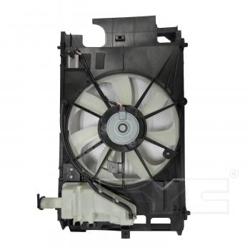 2014 Toyota Prius C Dual Radiator and Condenser Fan Assembly TYC 623150 image 4 of 4