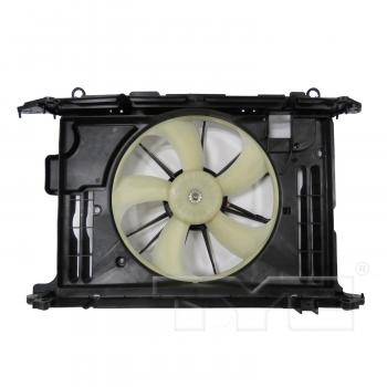 2019 Toyota Corolla Dual Radiator and Condenser Fan Assembly TYC 623160 image 2 of 3
