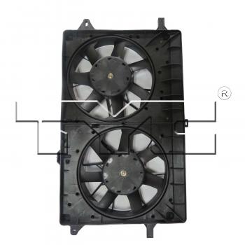 2015 Chevrolet Volt Dual Radiator and Condenser Fan Assembly TYC 623170 image 1 of 4