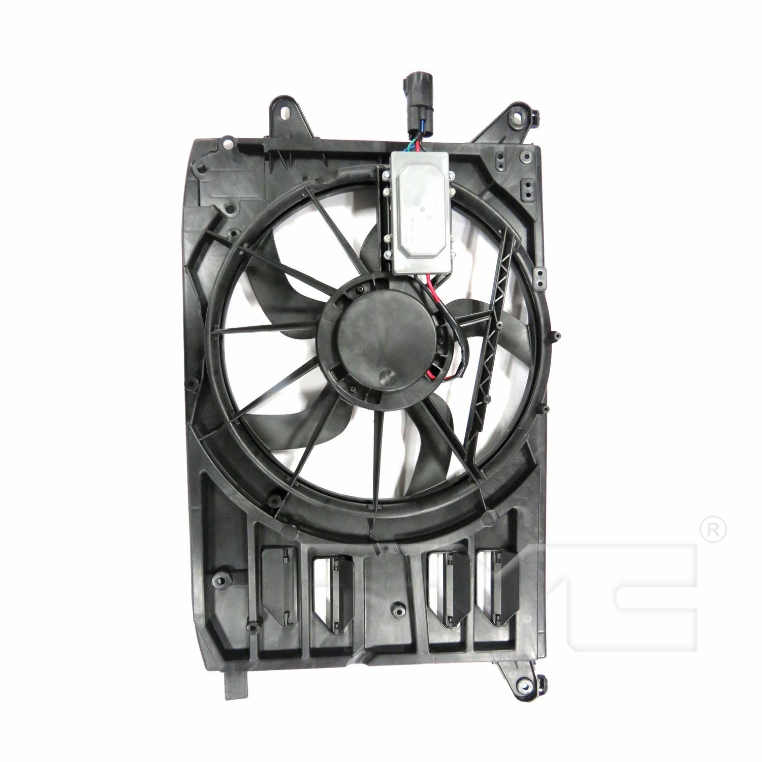TYC 623180 - Dual Radiator and Condenser Fan Assembly TYC 623180 Dual Radiator and Condenser Fan Assembly product image 2 of 3