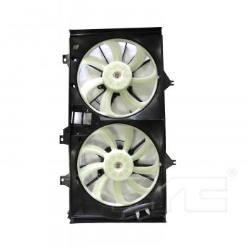 2015 Toyota Avalon Dual Radiator and Condenser Fan Assembly TYC 623200 image 1 of 4