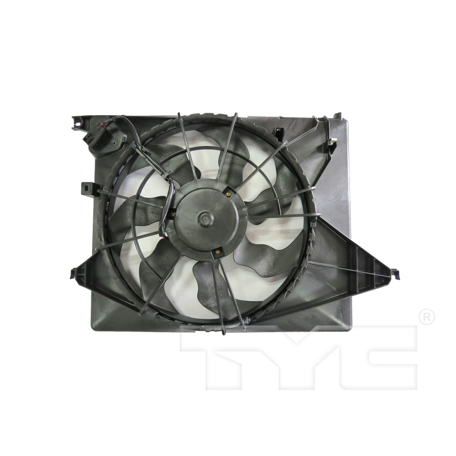 TYC 623210 - Dual Radiator and Condenser Fan Assembly TYC 623210 Dual Radiator and Condenser Fan Assembly product image 2 of 3