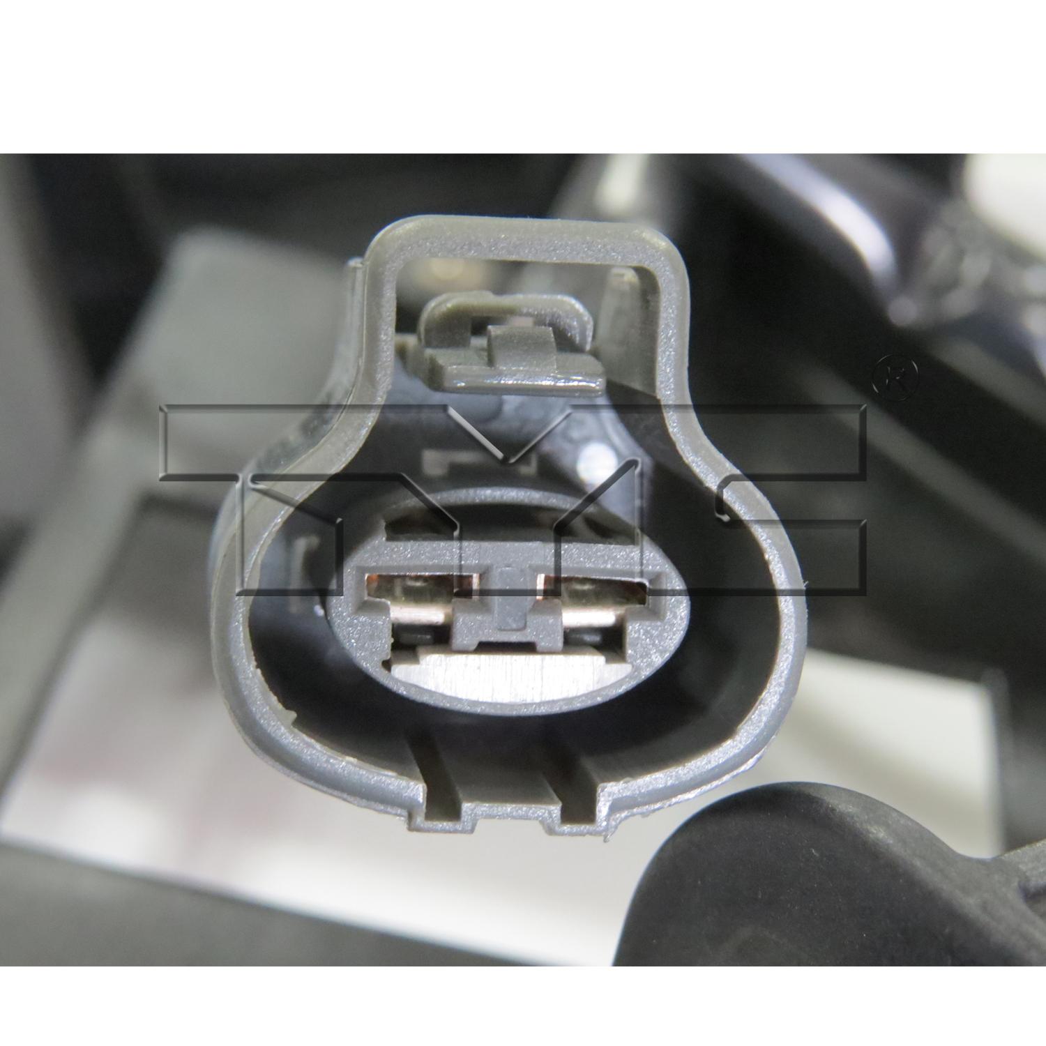 TYC 623230 Dual Radiator and Condenser Fan Assembly product image 3 of 4