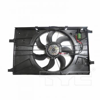 2014 Chevrolet Cruze Dual Radiator and Condenser Fan Assembly TYC 623270 image 1 of 3