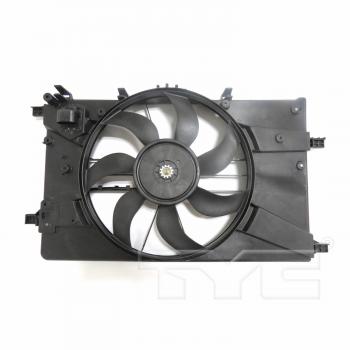 2014 Chevrolet Cruze Dual Radiator and Condenser Fan Assembly TYC 623270 image 2 of 3
