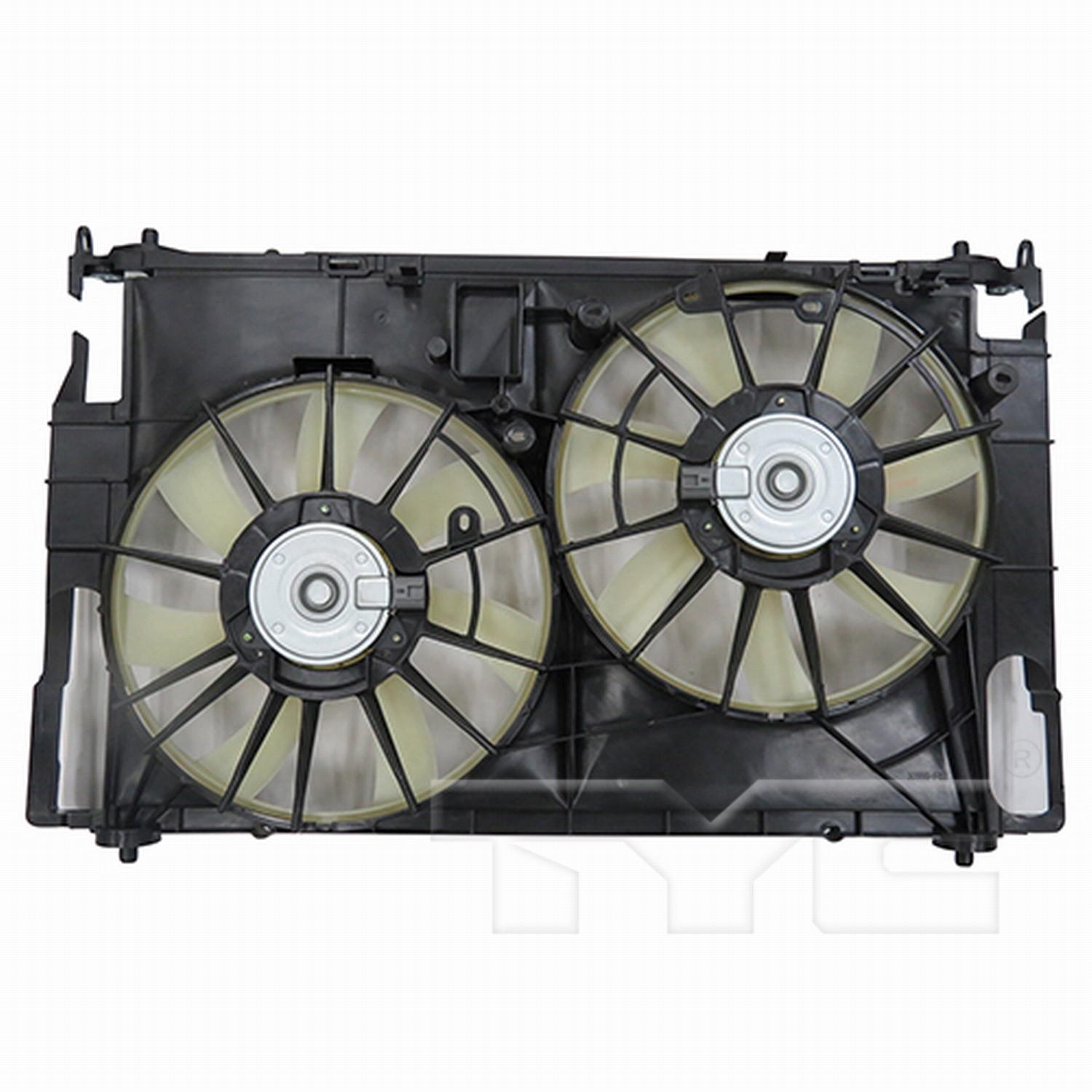 TYC 623290 - Dual Radiator and Condenser Fan Assembly TYC 623290 Dual Radiator and Condenser Fan Assembly product image 2 of 6