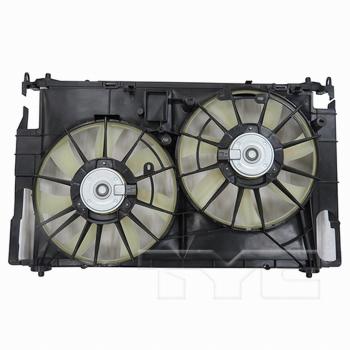 2015 Toyota RAV4 Dual Radiator and Condenser Fan Assembly TYC 623290 image 2 of 4