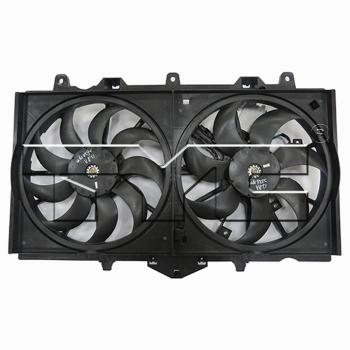 2016 Infiniti Q50 Dual Radiator and Condenser Fan Assembly TYC 623300 image 1 of 4