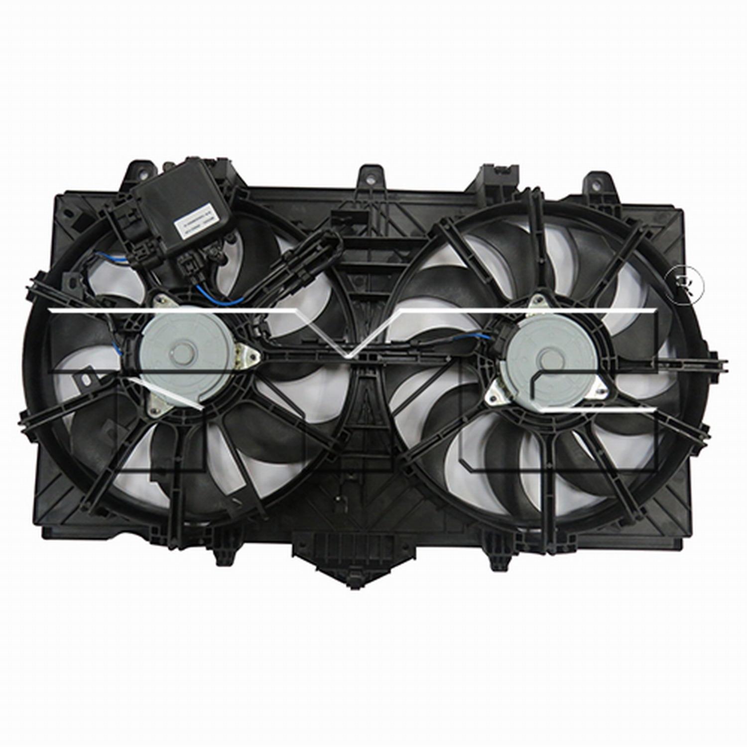 TYC 623300 - Dual Radiator and Condenser Fan Assembly TYC 623300 Dual Radiator and Condenser Fan Assembly product image 2 of 6