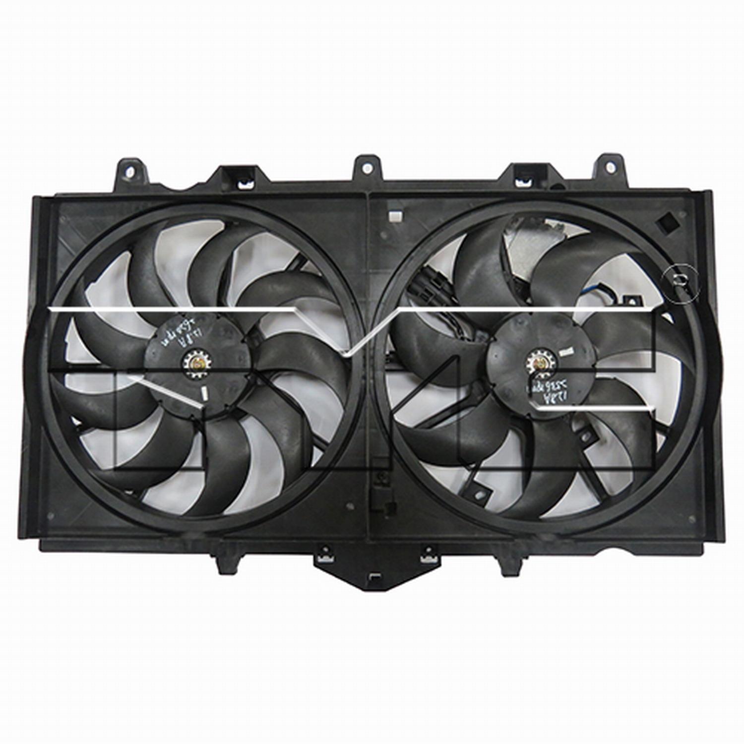 TYC 623300 - Dual Radiator and Condenser Fan Assembly TYC 623300 Dual Radiator and Condenser Fan Assembly product image 4 of 6