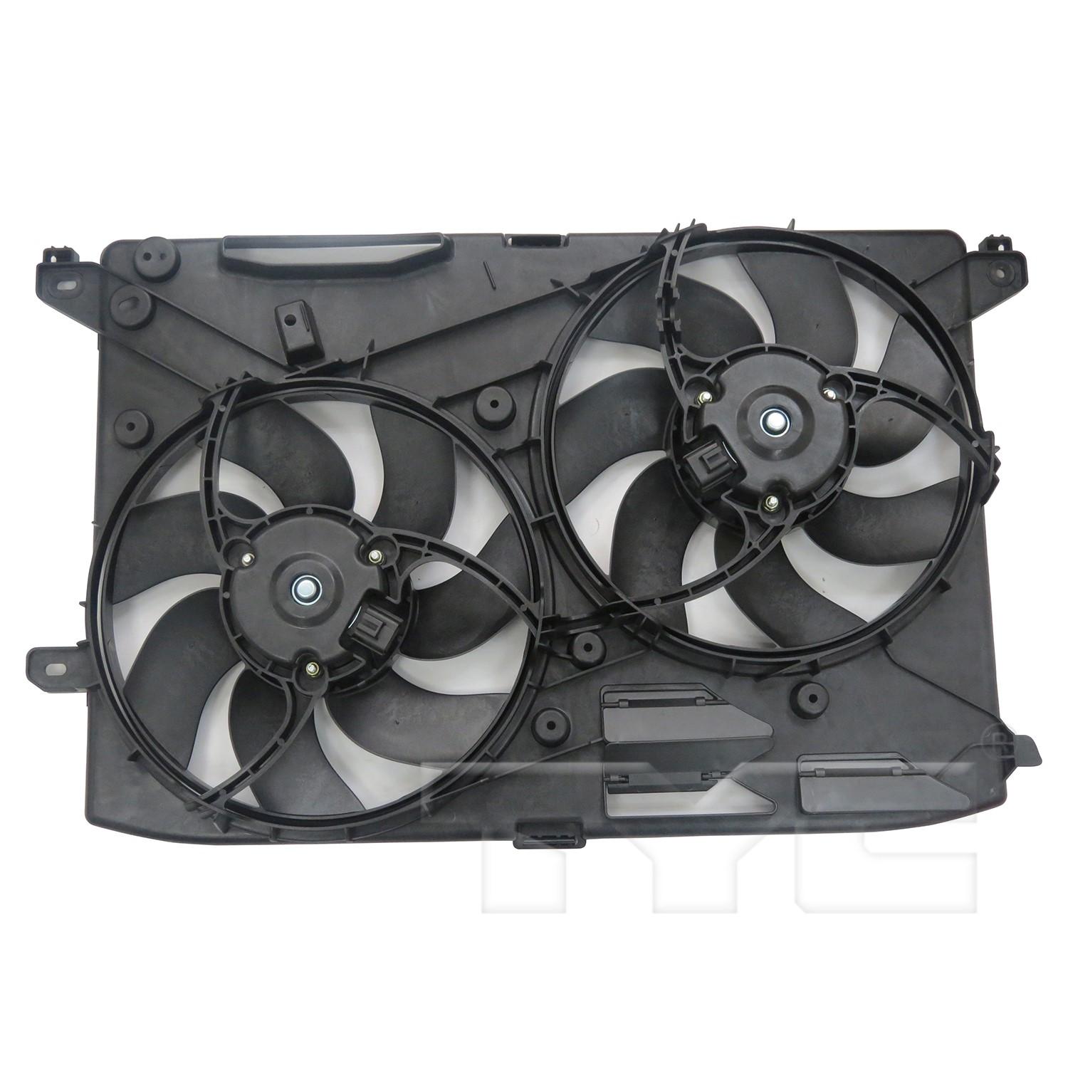 TYC 623320 - Dual Radiator and Condenser Fan Assembly TYC 623320 Dual Radiator and Condenser Fan Assembly product image 1 of 3