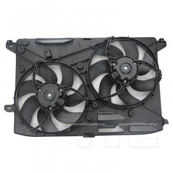 2015 Ford Fusion Dual Radiator and Condenser Fan Assembly TYC 623320 image 1 of 3