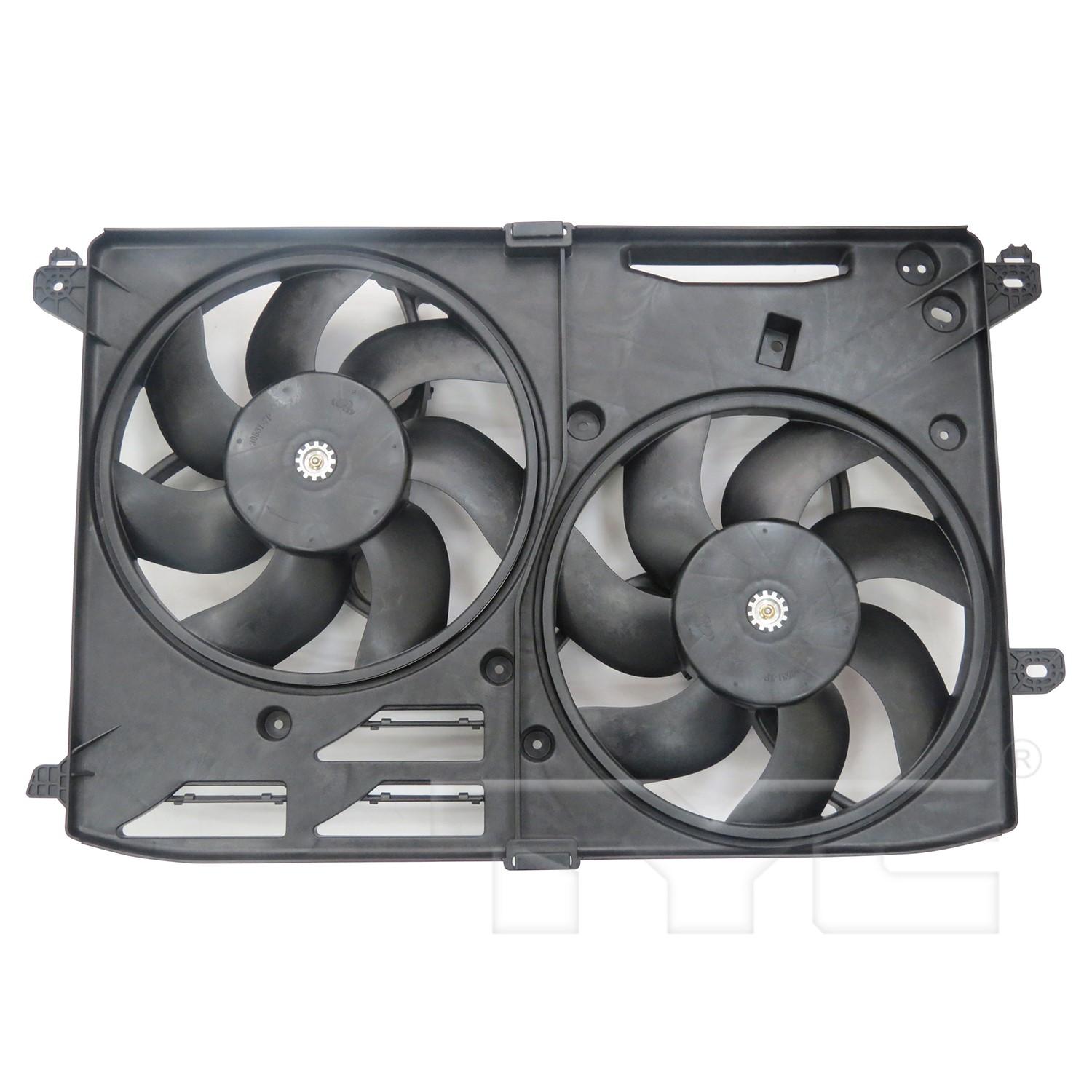 TYC 623320 - Dual Radiator and Condenser Fan Assembly TYC 623320 Dual Radiator and Condenser Fan Assembly product image 2 of 3