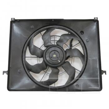 2009 Hyundai Sonata Dual Radiator and Condenser Fan Assembly TYC 623330 image 1 of 3
