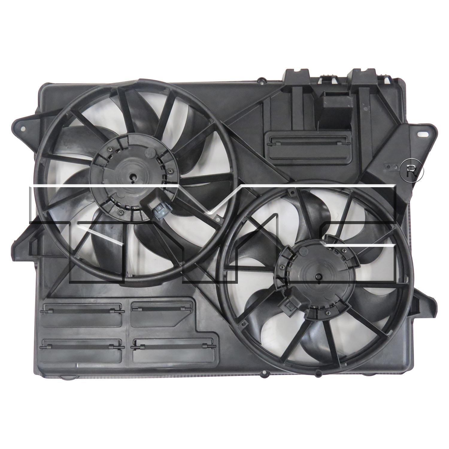 TYC 623350 - Dual Radiator and Condenser Fan Assembly TYC 623350 Dual Radiator and Condenser Fan Assembly product image 2 of 3