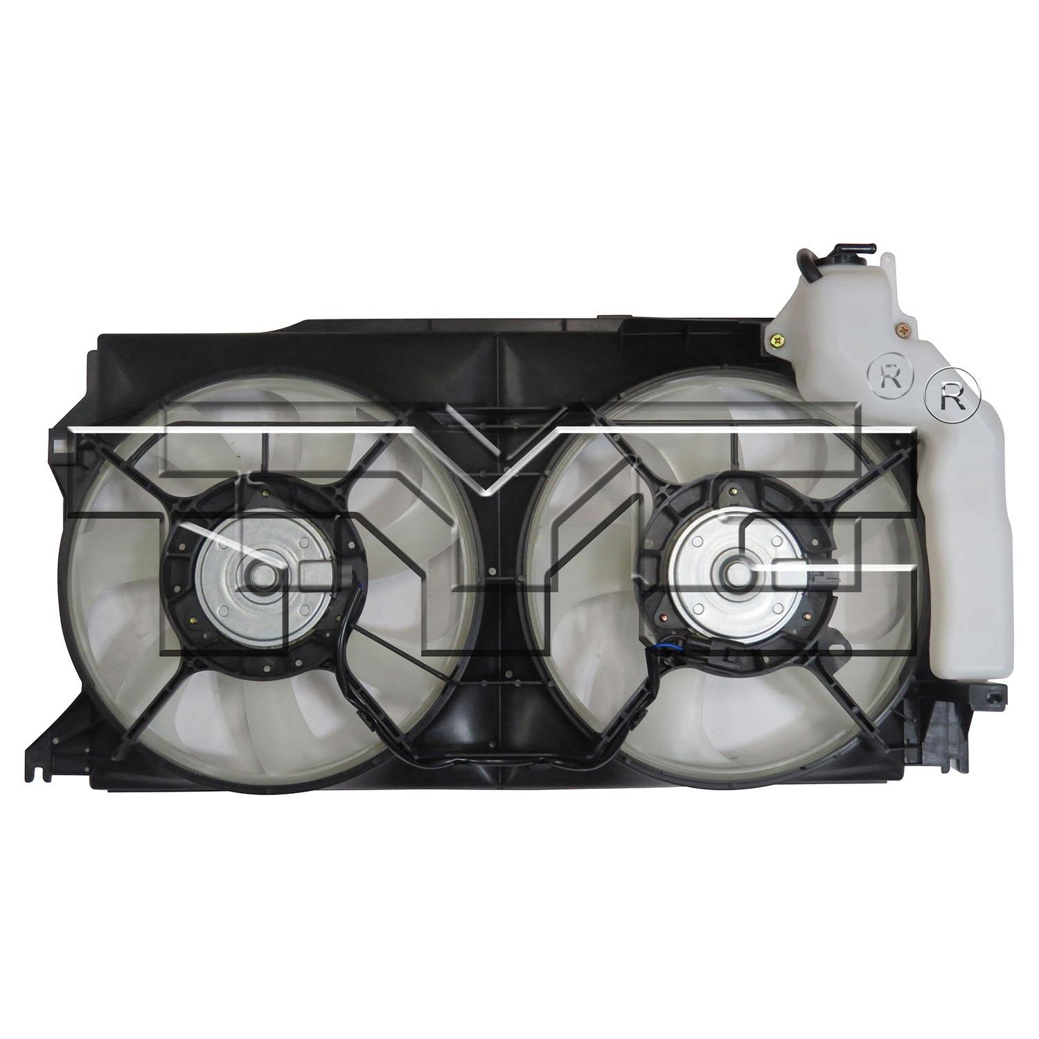 TYC 623370 - Dual Radiator and Condenser Fan Assembly TYC 623370 Dual Radiator and Condenser Fan Assembly product image 2 of 4