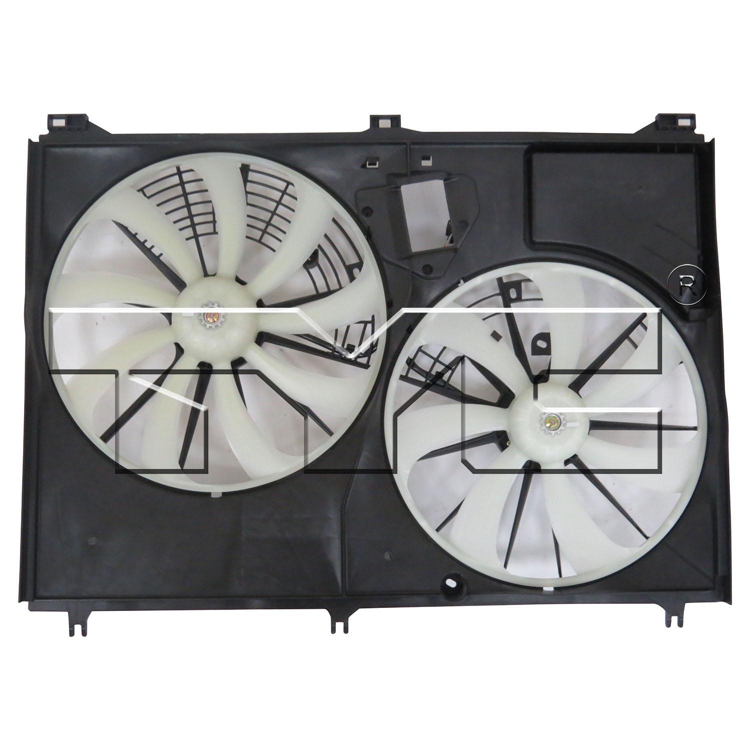 TYC 623380 - Dual Radiator and Condenser Fan Assembly TYC 623380 Dual Radiator and Condenser Fan Assembly product image 1 of 4