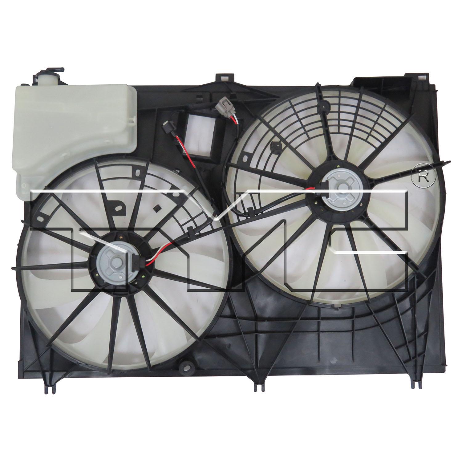 TYC 623380 - Dual Radiator and Condenser Fan Assembly TYC 623380 Dual Radiator and Condenser Fan Assembly product image 2 of 4