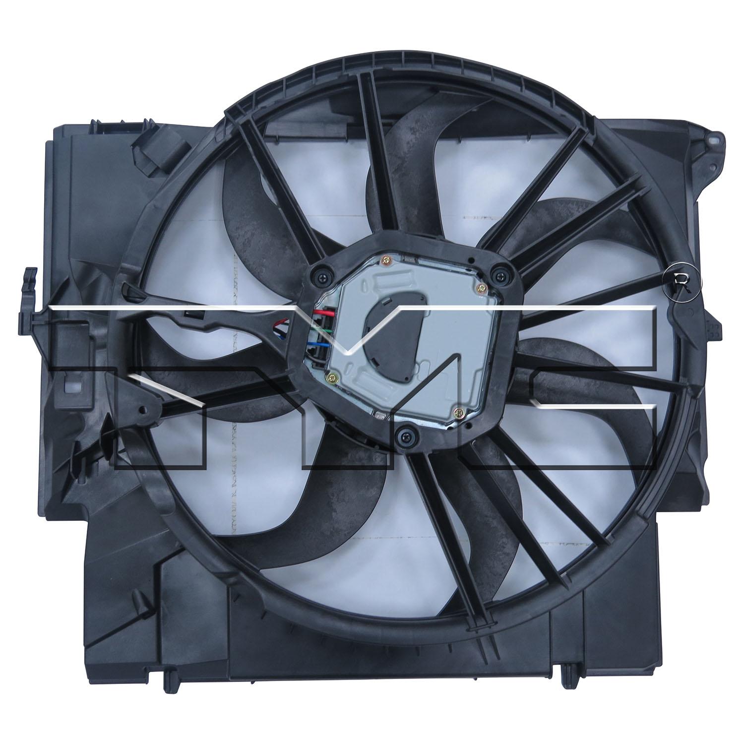 TYC 623430 - Dual Radiator and Condenser Fan Assembly TYC 623430 Dual Radiator and Condenser Fan Assembly product image 2 of 3