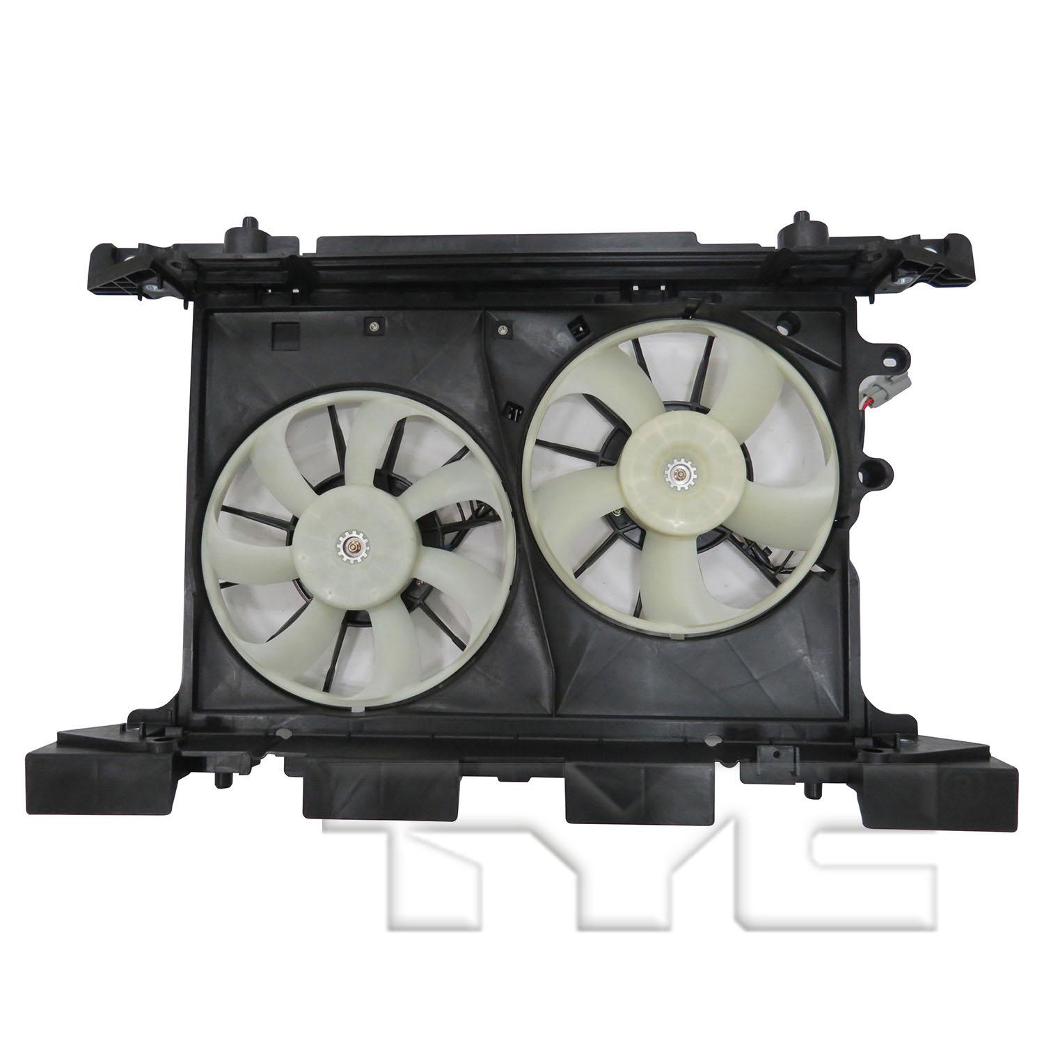 TYC 623440 - Dual Radiator and Condenser Fan Assembly TYC 623440 Dual Radiator and Condenser Fan Assembly product image 1 of 3