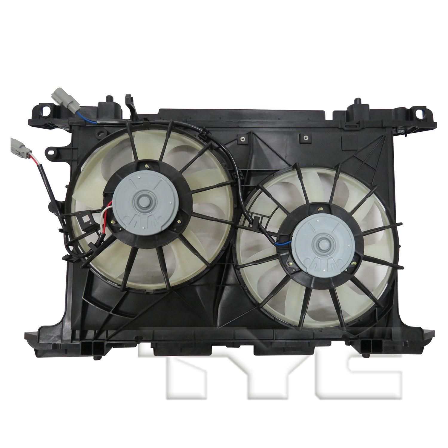 TYC 623440 - Dual Radiator and Condenser Fan Assembly TYC 623440 Dual Radiator and Condenser Fan Assembly product image 2 of 3