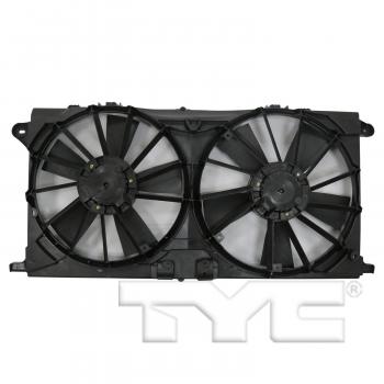 2021 Lincoln Navigator Dual Radiator and Condenser Fan Assembly TYC 623450 image 2 of 3