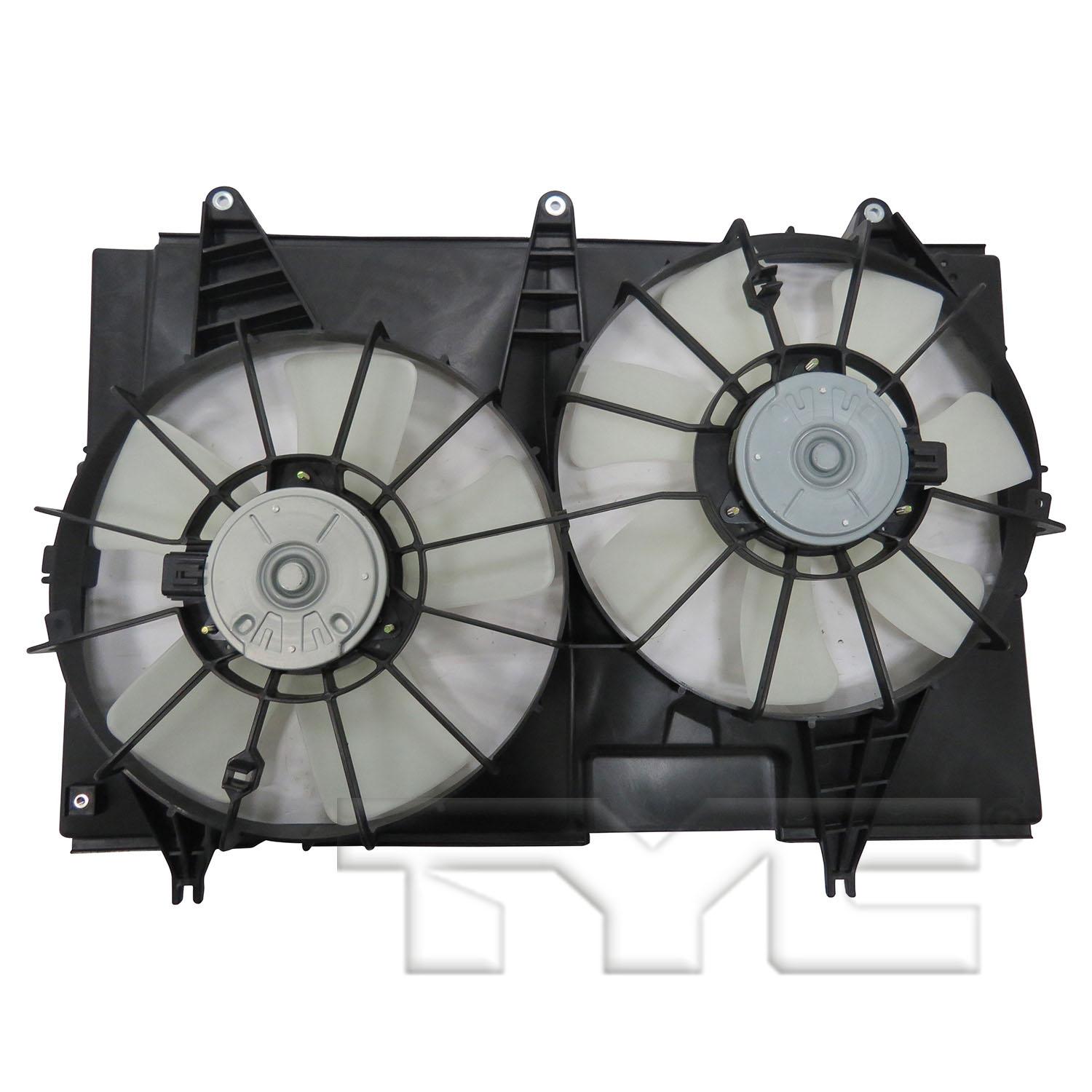 TYC 623460 - Dual Radiator and Condenser Fan Assembly TYC 623460 Dual Radiator and Condenser Fan Assembly product image 2 of 3