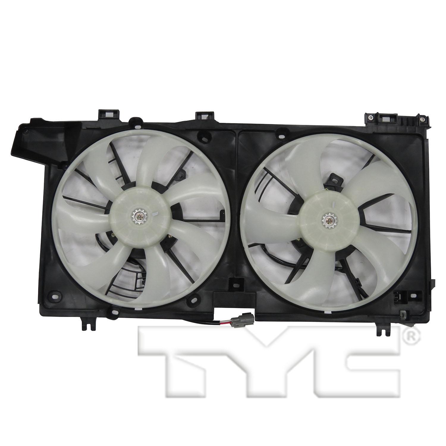 TYC 623470 - Dual Radiator and Condenser Fan Assembly TYC 623470 Dual Radiator and Condenser Fan Assembly product image 1 of 3